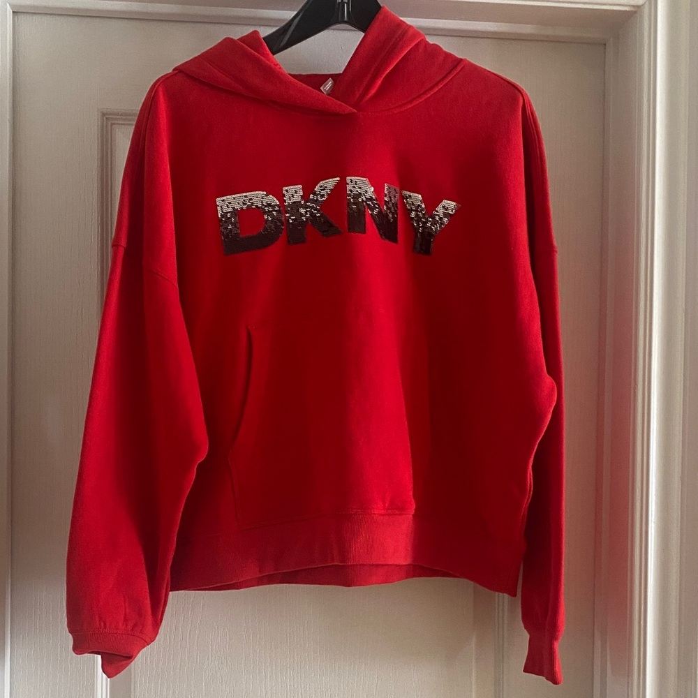 DKNY Vibrant Red Women's Hoodie